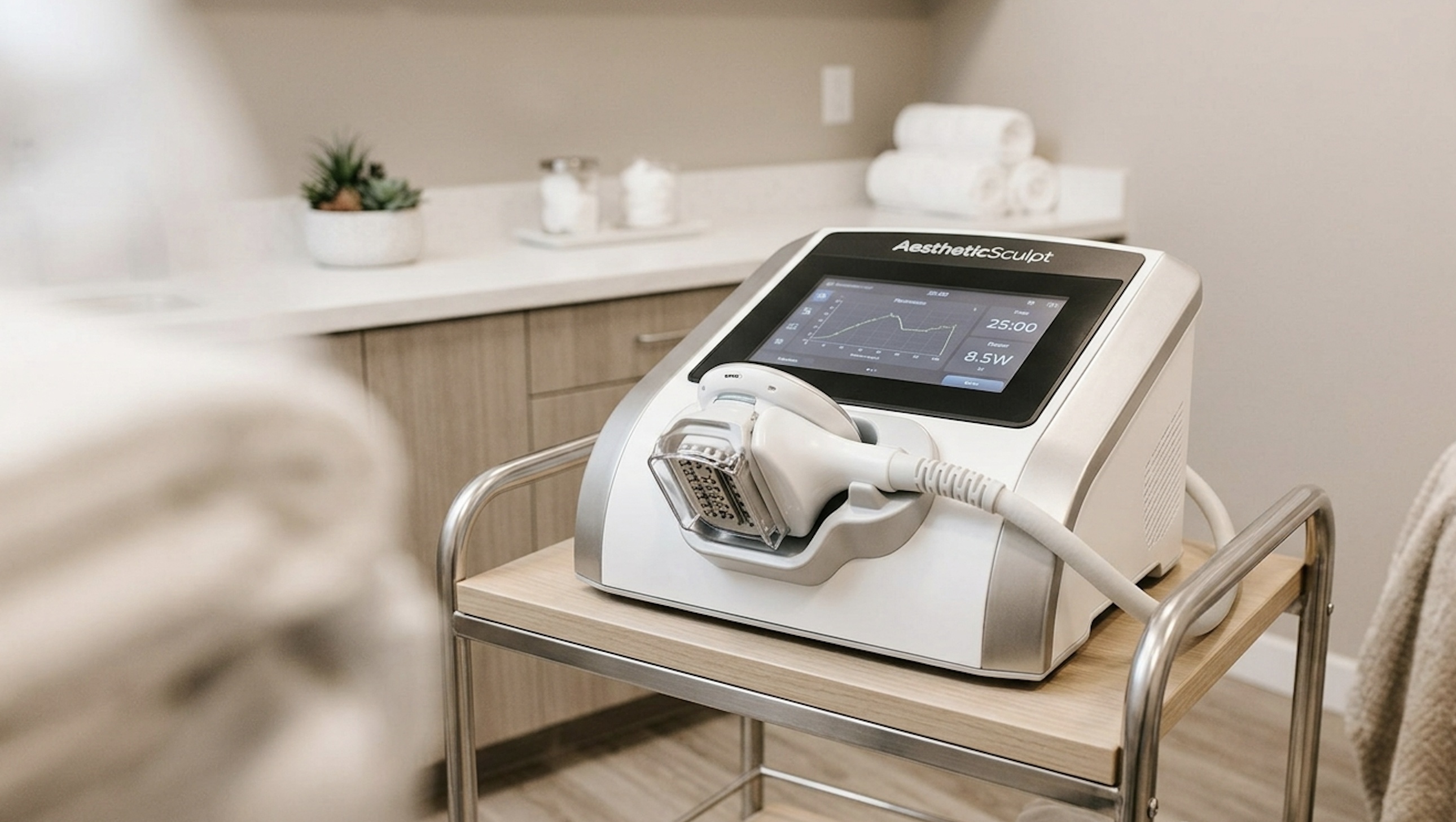 AestheticSculpt treatment technology at Level Up Med Spa